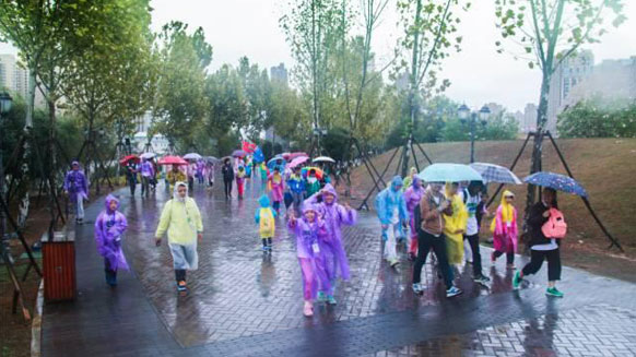 公益在路上，環(huán)保在心中！湘江電纜贊助并參與2016年綠行家20公里公益徒步籌款
